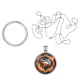 Кулон-брелок Огненная окула ALKB-0102
