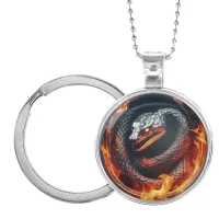 Кулон-брелок Огненный змей ALKB-0110