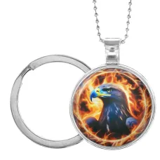 Кулон-брелок Огненный орел ALKB-0122