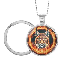 Кулон-брелок Огненная рысь ALKB-0126