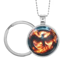 Кулон-брелок Огненный феникс ALKB-0131