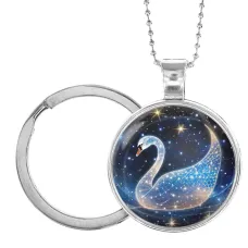 Кулон-брелок Звездный лебедь ALKB-0139