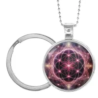 Кулон-брелок Космический цветок жизни ALKB-0168