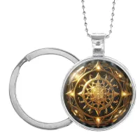 Кулон-брелок Золотая геометрия ALKB-0184