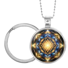 Кулон-брелок Сакральный узор ALKB-0193