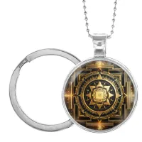 Кулон-брелок Макрокосмический цветок жизни ALKB-0216