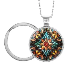 Кулон-брелок Мозаика - цветок жизни ALKB-0218