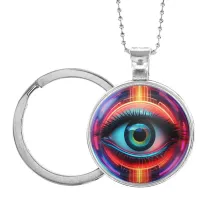 Кулон-брелок Око неон ALKB-0235