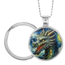 Кулон-брелок Дракон Звездная Ночь ALKB-0295