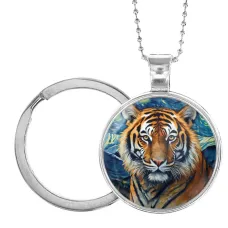 Кулон-брелок Тигр Звездная Ночь ALKB-0298