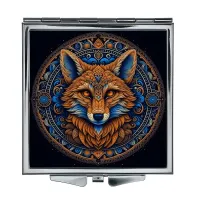 Складное зеркало квадратное Лис ZER2-0598