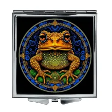 Складное зеркало квадратное Лягушка ZER2-0615