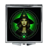 Складное зеркало квадратное Колдунья ZER2-0621