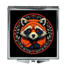 Складное зеркало квадратное Зверек ZER2-0639