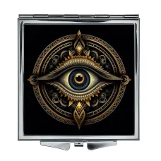 Складное зеркало квадратное Всевидящее око