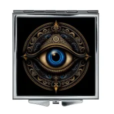 Складное зеркало квадратное Всевидящий глаз ZER2-0658