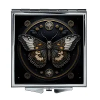 Складное зеркало квадратное Бабочка ZER2-0661