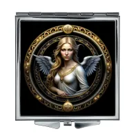 Складное зеркало квадратное Ангел ZER2-0664