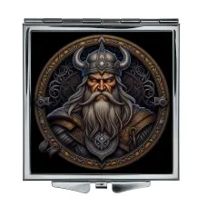 Складное зеркало квадратное Старый Викинг ZER2-0689