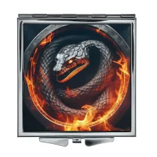 Складное зеркало квадратное Огненный змей ZER2-0700
