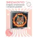 Складное зеркало квадратное Огненная рысь ZER2-0716