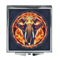 Складное зеркало квадратное Огненный слон ZER2-0717