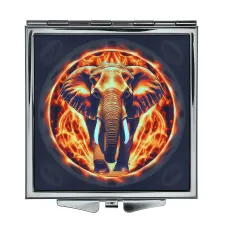 Складное зеркало квадратное Огненный слон ZER2-0717