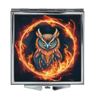 Складное зеркало квадратное Огненный филин ZER2-0719