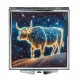 Складное зеркало квадратное Звездная корова ZER2-0723