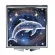 Складное зеркало квадратное Звездный дельфин ZER2-0726