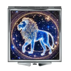 Складное зеркало квадратное Звездный лев ZER2-0730