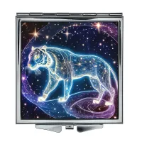 Складное зеркало квадратное Звездный тигр ZER2-0737