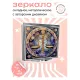 Складное зеркало квадратное Знак Зодиака Весы ZER2-0744