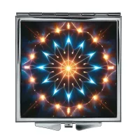 Складное зеркало квадратное Магический символ ZER2-0753