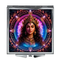 Складное зеркало квадратное Сарасвати ZER2-0832