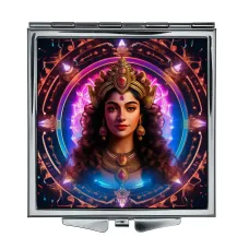 Складное зеркало квадратное Сарасвати ZER2-0832