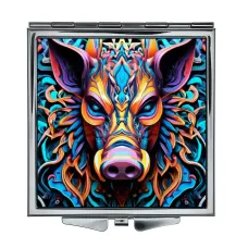 Складное зеркало квадратное Кабан ZER2-0856