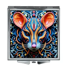 Складное зеркало квадратное Мышь ZER2-0864