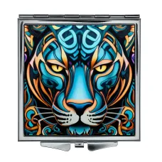 Складное зеркало квадратное Пантера ZER2-0868