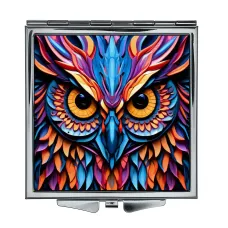 Складное зеркало квадратное Сова ZER2-0870