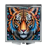 Складное зеркало квадратное Тигр ZER2-0871