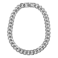Браслет Цепь, 21см, цвет серебряный BS762