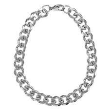 Браслет Цепь, 20,5см, цвет серебряный BS763