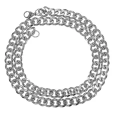 Цепочка 50см, цвет серебряный CN011