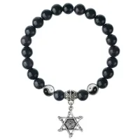 Браслет Глаз (от сглаза и порчи), Синий авантюрин 8мм BSPE1-26-3002