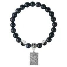 Браслет Таро - Любовники, Синий авантюрин 8мм BSPE1-26-3024