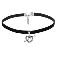 Чокер с подвеской-талисманом Сердце CHO-22