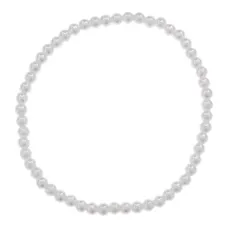 Браслет из искусственного жемчуга, 4мм BS768-01