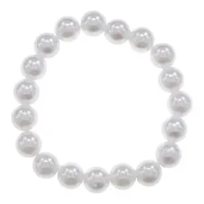 Браслет из искусственного жемчуга, 10мм BS768-04