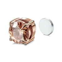 Серьга на магните, цвет розовое золото SE283-01